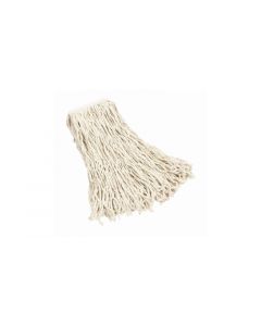 Rubbermaid, Cut-End Mop Head, Cotton, White, 12 Pack per Case