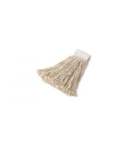 Rubbermaid, Cut-End Mop Head, Rayon, White, 12 Pack per Case