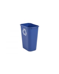 Rubbermaid, Recycling Container, Rectangle, Blue, 15-1/4 in (L) x 11 in (W), 12 Pack per Case
