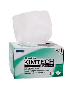 Kimberly-Clark Profession, Laboratory Wipe, Pop-Up Box, White, 4.4 x 8.4 in, Pop-Up Box, 60 Box per Case