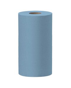Kimberly-Clark Professional, Shop Towel/Industrial Wipe, Small Roll, Blue, 9.8 x 13.4 in, Small Roll, 12 Roll per Case