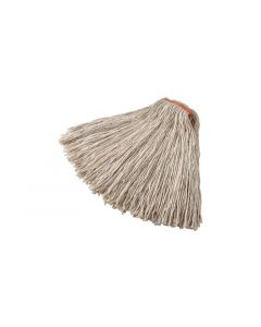 Rubbermaid, Cut-End Mop Head, Cotton, White, 12 Pack per Case