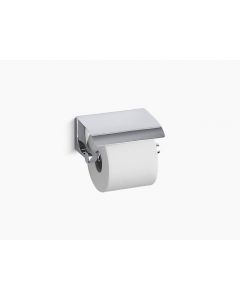 Loure, Toilet Tissue Holder, Wall Mount, Metal, Polished Chrome, 6.1250 x 3.1250 in