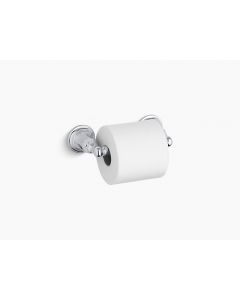 Kelston, Toilet Tissue Holder, Wall Mount, Metal, Polished Chrome, 8.6250 x 2.4375 in