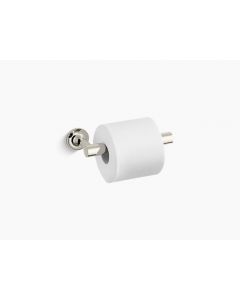 Purist, Toilet Tissue Holder, Wall Mount, Metal, Vibrant Polished Nickel, 8.1875 x in