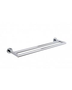 Oslo, Modern,Towel Bar, Wall Mount, Brass, Polished Chrome, 24 in