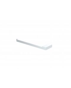Turin, Modern,Towel Holder, Wall Mount, Solid Brass, Brushed Nickel, 11.1875 in
