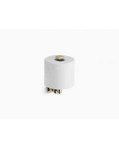 Margaux, Toilet Tissue Holder, Wall Mount, Metal, Vibrant French Gold, 3 x 7 in