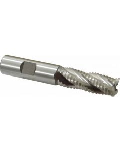 Hertel 4 Flute Bright Cobalt High Speed Steel End Mill 5/8 " X 3-3/4 " Oal