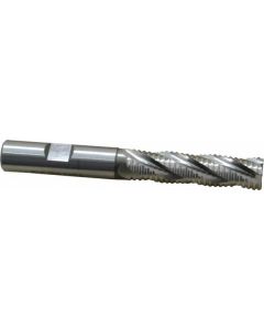 Hertel 4 Flute Bright Cobalt High Speed Steel End Mill 1/2 " X 4 " Oal