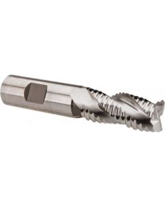 Hertel 3 Flute Bright Cobalt High Speed Steel End Mill 3/4 " X 3-7/8 " Oal