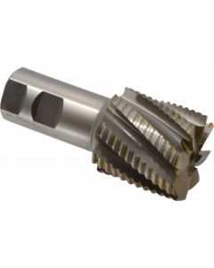 Hertel 8 Flute Bright Cobalt High Speed Steel End Mill 2 " X 4-1/2 " Oal