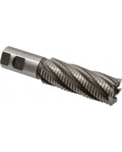 Hertel 6 Flute Bright Cobalt High Speed Steel End Mill 1-1/2 " X 6-1/2 " Oal
