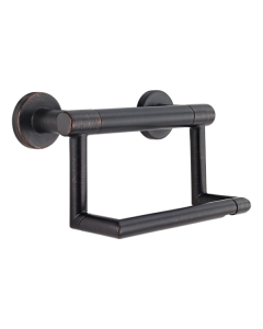 Delta, Paper Holder, Wall Mount, Zinc Die Cast Post, Venetian Bronze, 8.0000 x 4.5000 in
