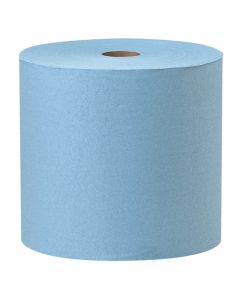 Kimberly-Clark Professional, Shop Towel/Industrial Wipe, Jumbo Roll, Blue, 12.5 x 13.4 in, Jumbo Roll, 1 Roll per Case
