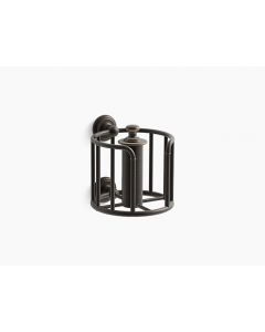 Artifacts, Toilet Tissue Holder, Wall Mount, Metal, Oil Rubbed Bronze, 6.3750 x 6.7500 in