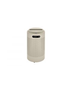 Rubbermaid, Recycling Container, Round, 26 gal, Black, 30-7/8 in (H), 1 Piece per Case