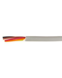 Alpha Wire EcoCable mini Industrial Cable, 20 Conductor, 24 AWG, CE, CSA, UL Unscreened, Grey 30m Reel