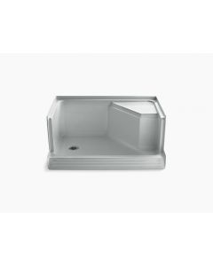 Memoirs®, Traditional, Shower Base, Rectangular, Acrylic, Ice Gray, 3.375 in
