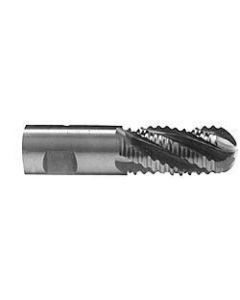 Fastcut 6 Flute Bright Cobalt High Speed Steel End Mill 1-1/4 " X 4-1/2 " Oal