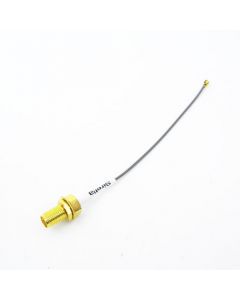 Coaxial Cable IPEX SMA-F Bulkhead 0.2m