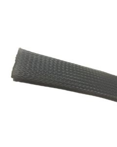 Expandable Braided PET Grey Cable Sleeve 5mm