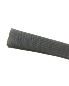 Expandable Braided PET Grey Cable Sleeve 8mm