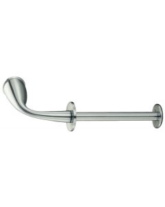 Plymouth, Paper Holder, Wall Mount, Brass, Brushed Nickel, 8.3750 x 1.3750 in