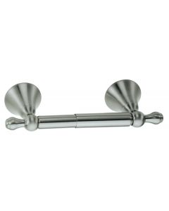 Bannockburn, Paper Holder, Wall Mount, Brass, Brushed Nickel, 8.3750 x 2.3750 in