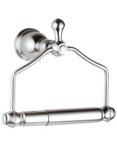 Opulence, Paper Holder, Wall Mount, Brass, Brushed Nickel, 6.6250 x 5.5000 in