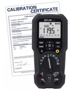 FLIR DM91 True RMS Industrial Multimeter with Bluetooth, 1000V, includes Traceable Certificate
