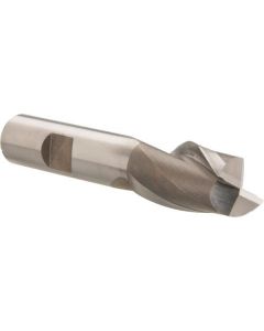 Hertel 2 Flute Bright Cobalt High Speed Steel Square End Mill 5/8" X 3-1/8" Oal