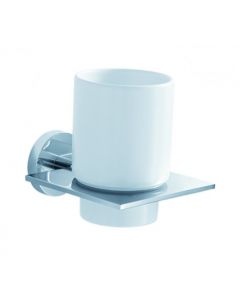 Aura, Tissue Holder, Wall Mount, Brass, Chrome, 5.7500 x 4.7500 in