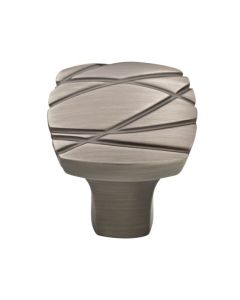 Myrcella,Modern, Cabinet Knob, Die Cast Zinc, Heirloom Silver, 1 Pack