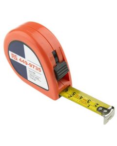 Orange High Visibility Measuring Tape, 5m