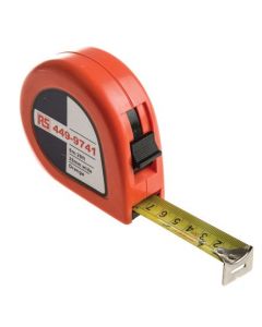 Orange High Visibility Measuring Tape, 8m